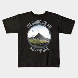 I'm Going on an Adventure - Lonely Mountain - Fantasy - Funny Kids T-Shirt